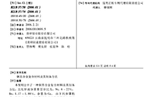 铜基合金复合材料及其制备方法