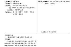 铜/钼/铜电子封装复合材料的制备方法
