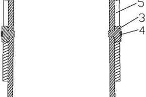 采用固定销的复合材料杆塔插接节点连接结构