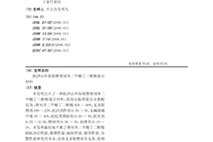 抗冲击环保阻燃聚对苯二甲酸丁二醇酯复合材料