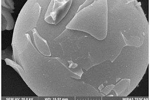 空心玻璃微珠/二氧化钛薄膜复合材料及其制备方法