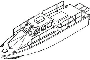 复合材料无人艇艇体成型方法