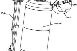筒身段带有加注口的复合材料气液压力罐