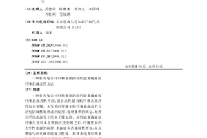 作为复合材料增强体的高性能聚酰亚胺纤维表面改性方法