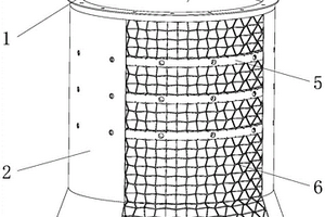 复合材料点阵夹芯筒形承力结构