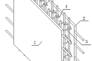高延性TRC复合材料用作永久模板的装配式墙体及施工方法