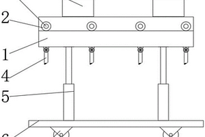 纵置复合材料板簧悬架用安装夹具