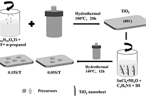 二维SnS<Sub>2</Sub>@TiO<Sub>2</Sub>光催化复合材料的制备