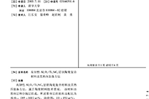 高韧性Al2O3/Ti3SiC2层状陶瓷复合材料及其热压制备方法