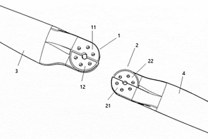 复合材料螺旋桨的对插式结构