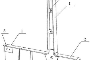 轻质高强复合材料铁路桥梁桥面支架及成型方法