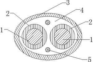 电力用含碳纤维复合芯的电缆