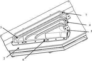 碳纤维喇叭口管道的制造方法及模具