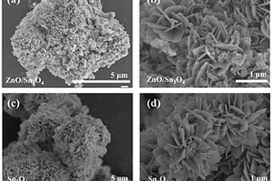 ZnO/Sn<Sub>3</Sub>O<Sub>4</Sub>气敏材料及其制备方法和在传感器中的应用