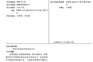 复合非晶材料的制备方法