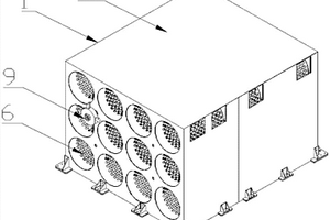 复合材料弹体存储箱