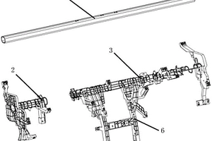 复合材料防转防脱结构仪表板横梁