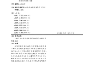 汽车水箱用透明玻纤PA6复合材料及其制备方法