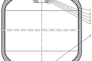 塑料内衬纤维增强复合材料高压储氢气瓶