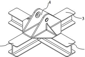 空间三向传载的复合材料框梁连接铰链支座接头