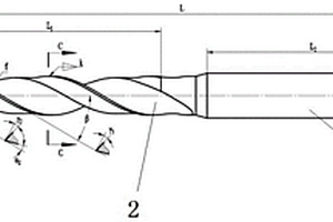 用于加工碳纤维增强树脂基复合材料和铝合金的叠层构件的手工钻头