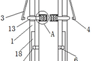 复合材料帐篷用新型伸缩支撑杆