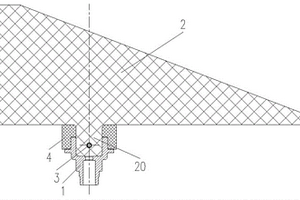 高速飞行器的复合材料方向舵的转接结构和方向舵