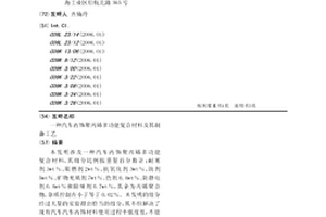 汽车内饰聚丙烯多功能复合材料及其制备工艺