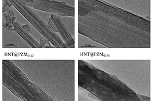不同包覆厚度的聚磷腈聚合物改性埃洛石纳米管复合材料的制备方法及其应用