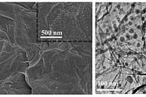 双功能氧化石墨烯负载核-壳结构钴纳米粒子复合材料