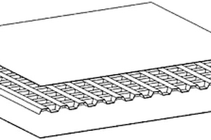 双向波纹点阵增强型复合材料夹层结构