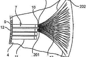 具有根部区带有提供有金属纤维的延长的紧固构件的风力涡轮机叶片