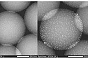 一步法在非晶体纳米材料上负载金属纳米晶的方法