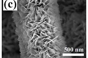 原位氮掺杂二氧化钒纳米片核壳结构纤维电极及制备方法