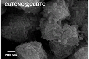 CuTCNQ@CuBTC核壳材料及其制备方法