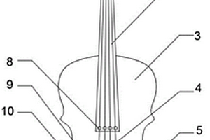 高性能一体成型结构的教学小提琴