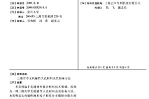 三维有序无机磁性大孔材料及其制备方法