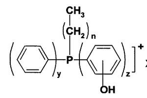 含羟苯基的烷基季磷盐及其制备方法和用途