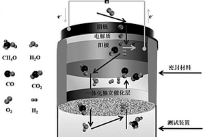 一体化独立催化层及制备方法和应用