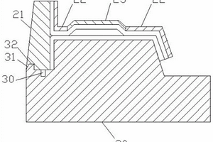 用于“J”型蜂窝夹层结构的成型工装及成型方法