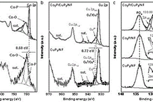 Co<Sub>2</Sub>P/CuP<Sub>2</Sub>/NF析氢析氧电催化剂制备方法