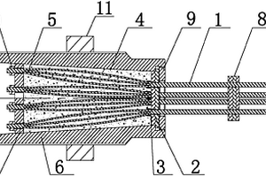 碳纤维复合绞线的粘结式锚固方法及锚具