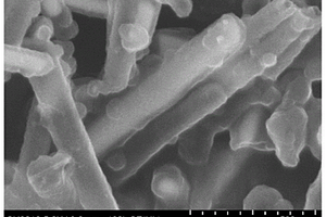 锂离子电池负极材料棒状锡锑合金的制备方法
