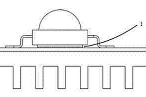 用于LED导热的结构