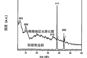 垂直基底生长的环糊精插层水滑石薄膜及其制备方法