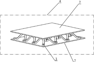 金字塔点阵夹芯结构的制备工艺