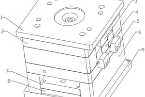 缝纫机针棒偏心销用模具