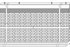 低干预的砖砌体墙抗震加固装置及施工方法