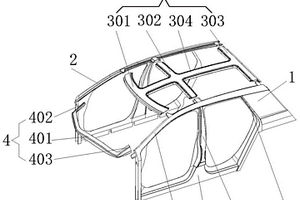 轻量化电动汽车车身骨架