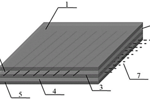 电容分布式碳纤维复合板及其制备方法与应用